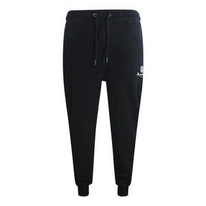 Aquascutum Mens Active Basic Ribbed Sweatpants / Navy Blue